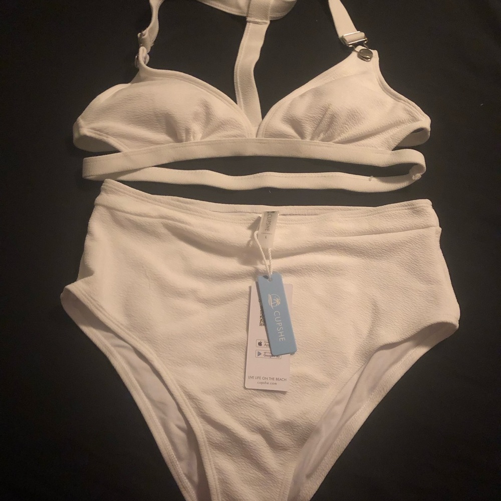 Cupshe White Bikini